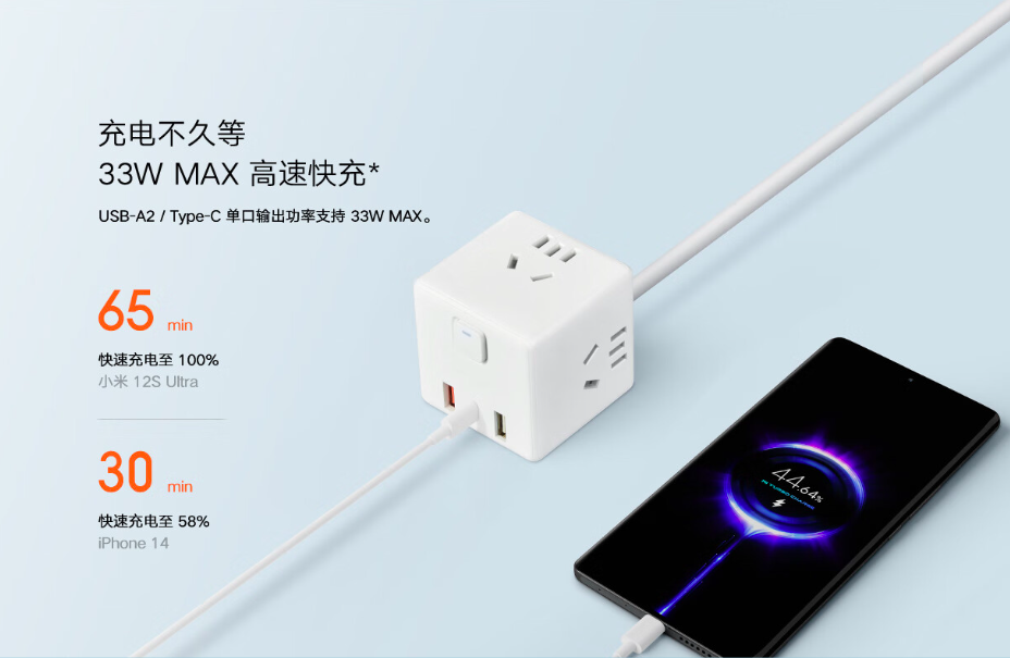 Xiaomi Rubik's Cube Converter Pro ra mắt hỗ trợ sạc nhanh 33W