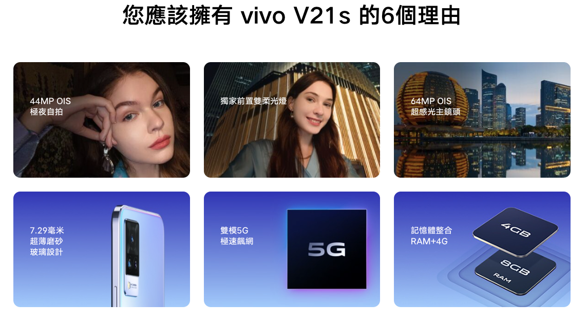 Vivo V21s 5G