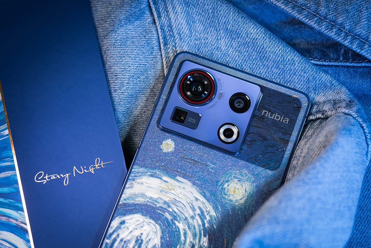 ZTE Nubia Z40S Pro Starry Night Edition ra mắt ký niệm 10 năm