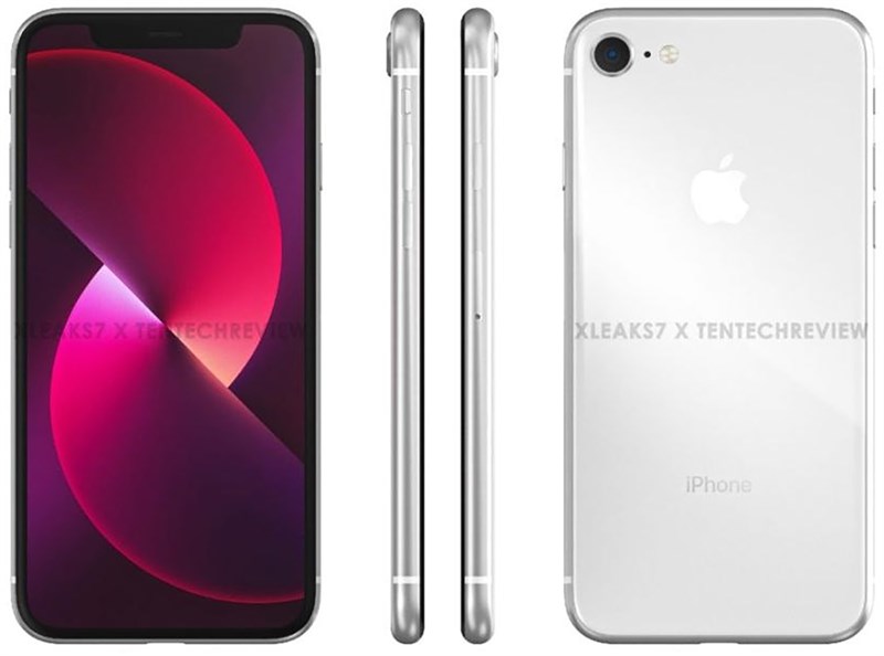 Thiết kế rò rỉ của iPhone SE 3 5G. Nguồn: LEAK Tech VN. Nghe Đồn Là: iPhone SE 3 sẽ có giá chỉ từ 6.79 triệu, ra mắt vào ngày 8/3? Sử dụng Apple A15 Bionic - Clickbuy