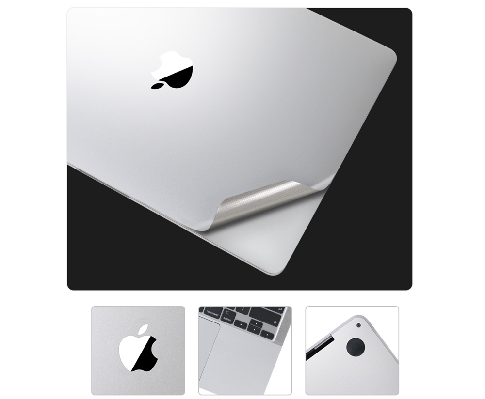 Bộ dán 3M JRC được cắt chính xác giúp cho việc dán Macbook không bị lệch như các loại miếng dán khác