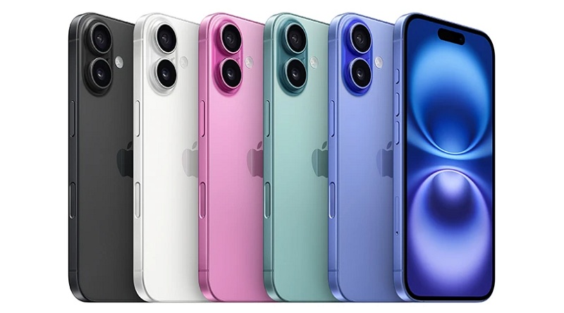 Bảng màu sắc trẻ trung, đa dạng của iPhone 16 Plus