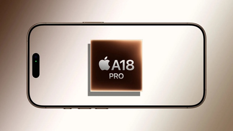 Chip A18 Pro giúp xử lý các tác vụ nặng ổn định và mượt mà