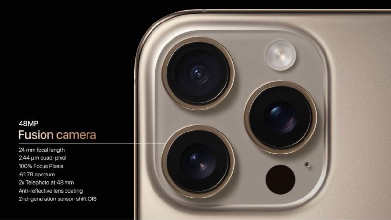 Camera nhiều cải tiến mới của iPhone 16 Pro Max
