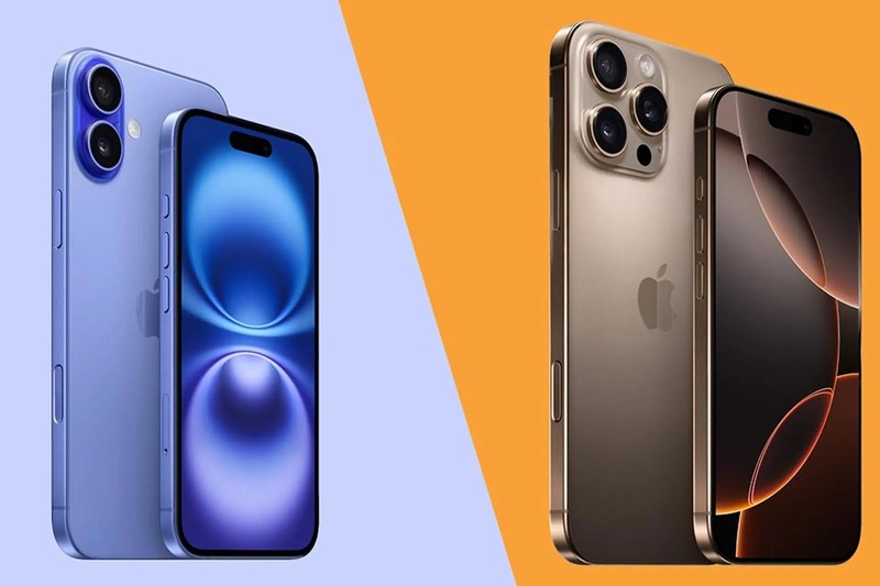 So sánh dung lượng pin của iPhone 16