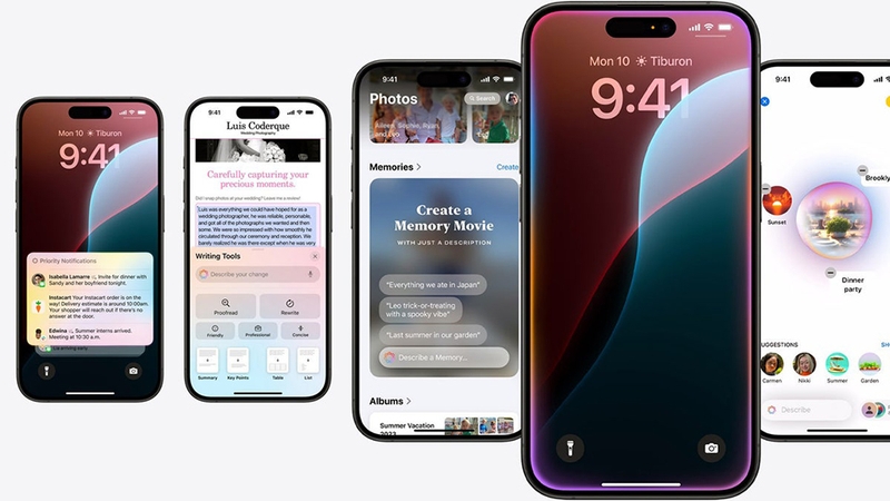 AI giúp nâng tầm sức minh trí tuệ thông minh trên iPhone 16