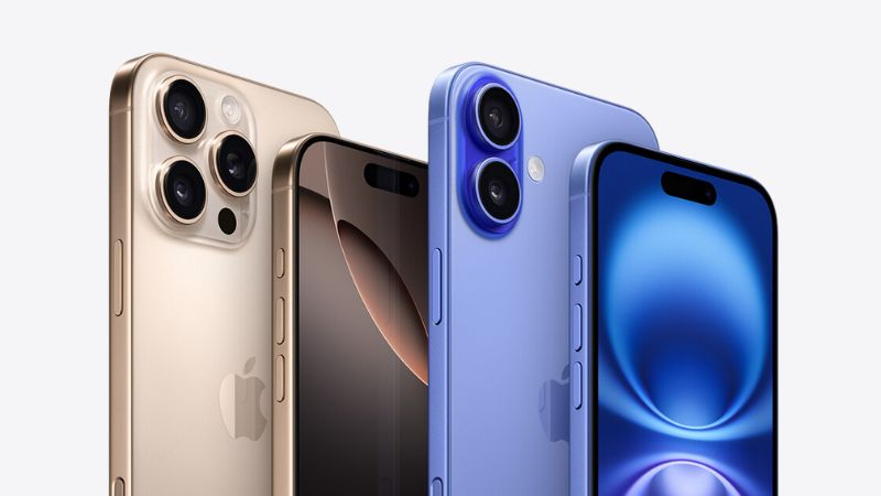 Các phiên bản iPhone 16 hiện nay đều có nhiều dung lượng lưu trữ để lựa chọn