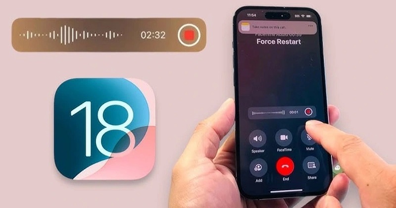 Cách bật tính năng ghi âm cuộc gọi trên iPhone 16 nhanh chóng, dễ dàng