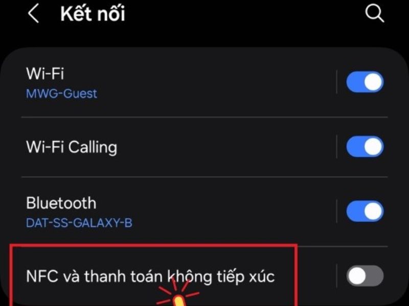 Cách bật NFC trên điện thoại siêu nhanh
