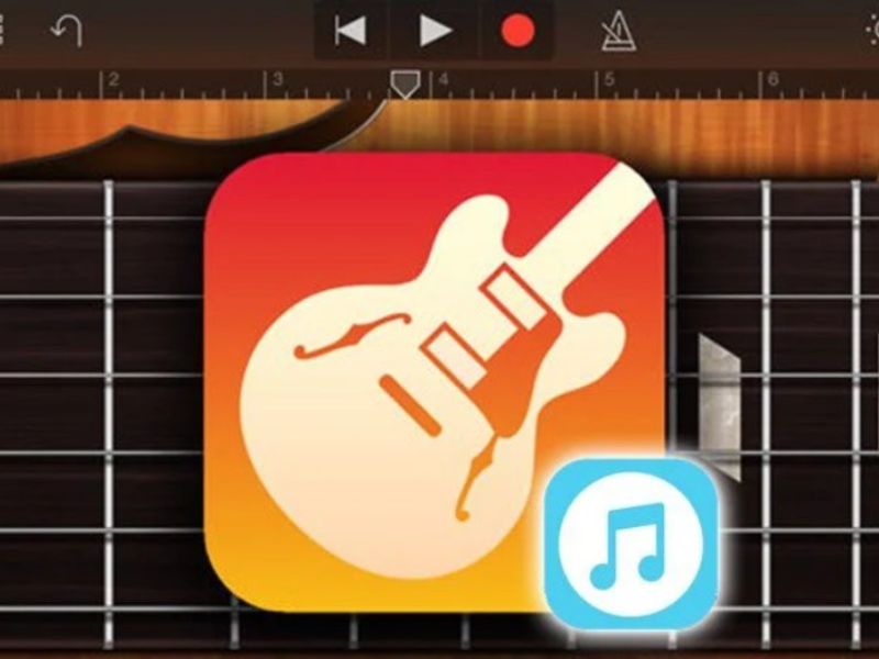 Sử dụng ứng dụng GarageBand
