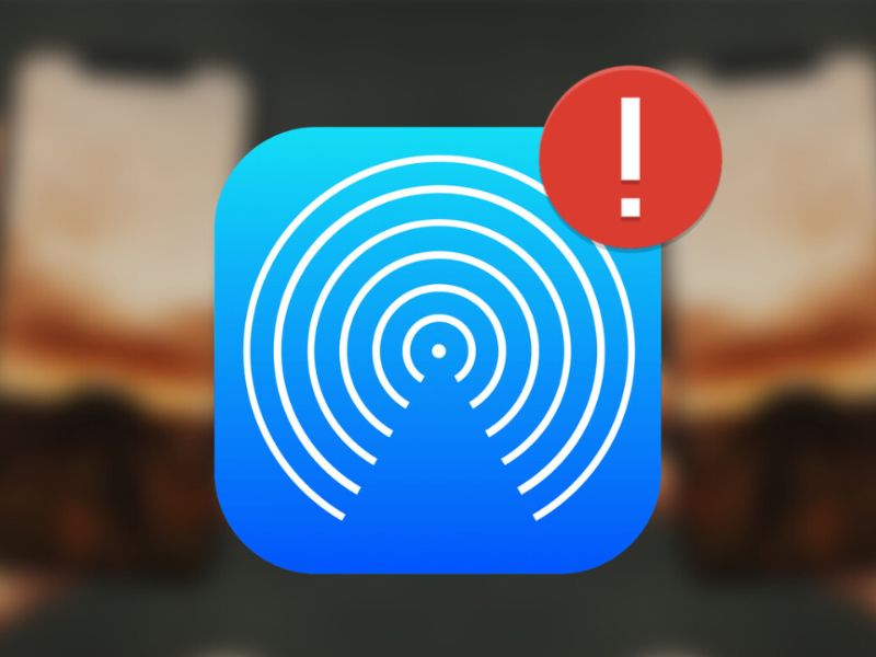 Làm gì khi Airdrop lỗi