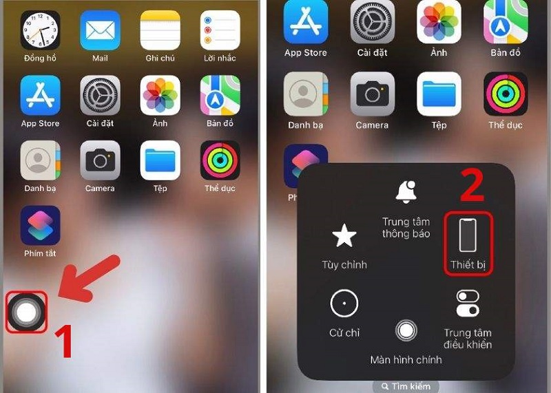 Tắt âm nhanh chóng trên iPhone 16 bằng nút Home ảo