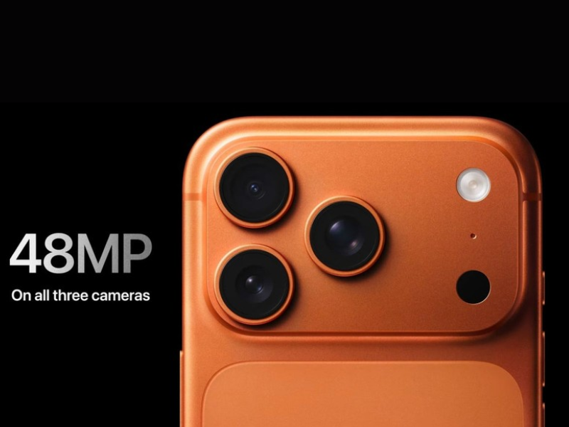Hệ thống 3 camera đều 48MP