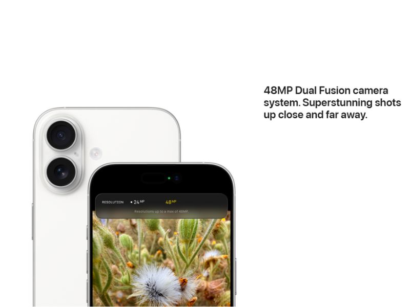 Cả 2 camera sau được nâng cấp lên 48MP