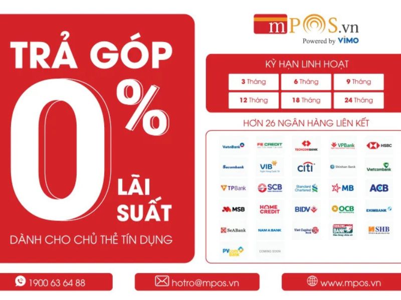 Có nhiều lựa chọn trong các hình thức trả góp