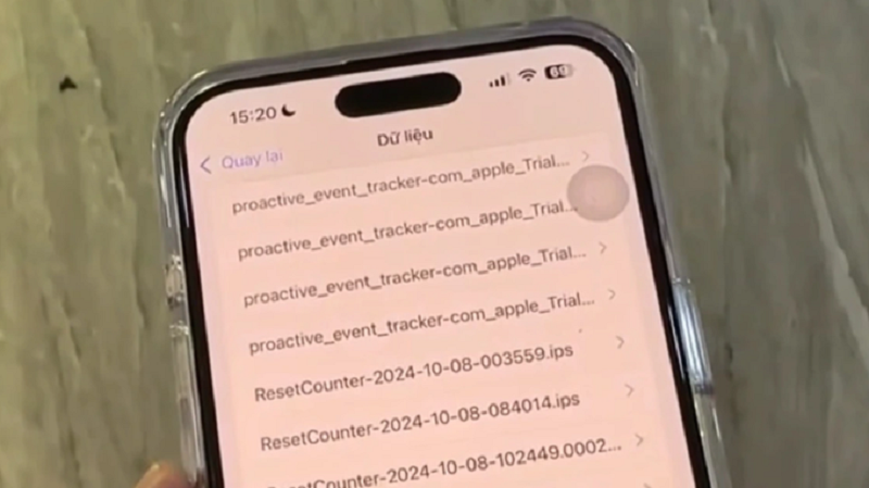 Tìm hiểu dấu hiệu iPhone 16 gặp sự cố reset counter