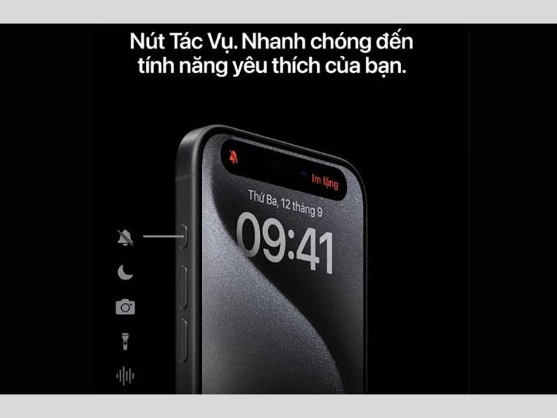 Trải nghiệm các tác vụ nhanh chóng với nút Action Button trên iPhone 16