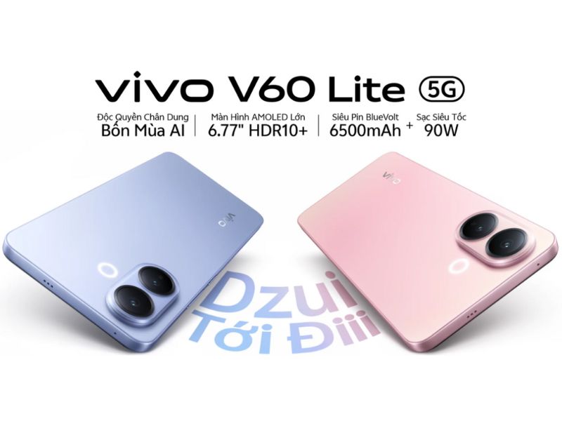 ngày ra mắt Vivo V60 Lite là ngày nào