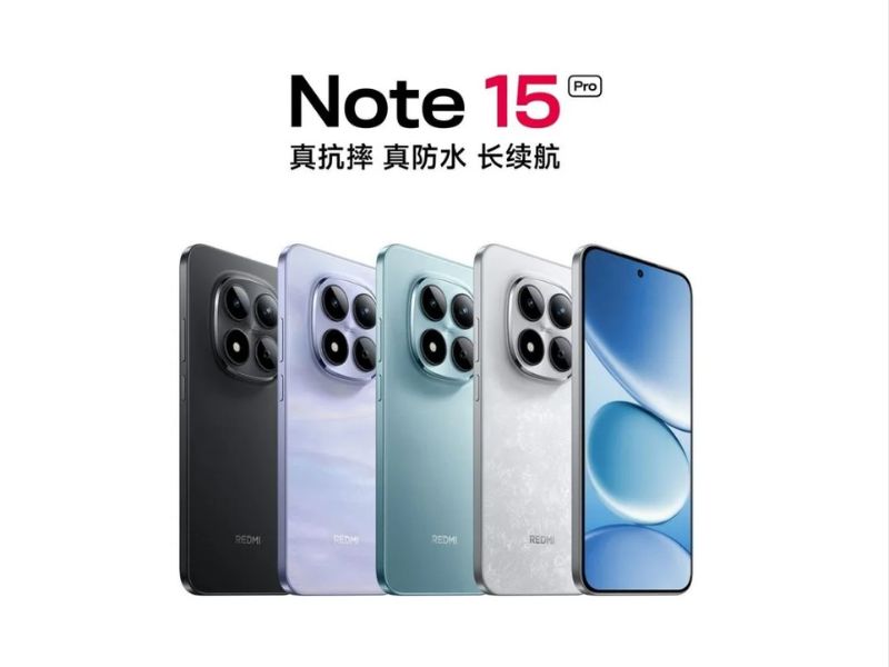 Xiaomi Redmi Note 15 Series ra mắt quốc tế