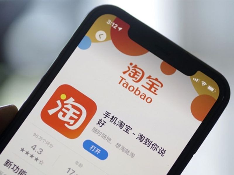 Ứng dụng Taobao trên điện thoại