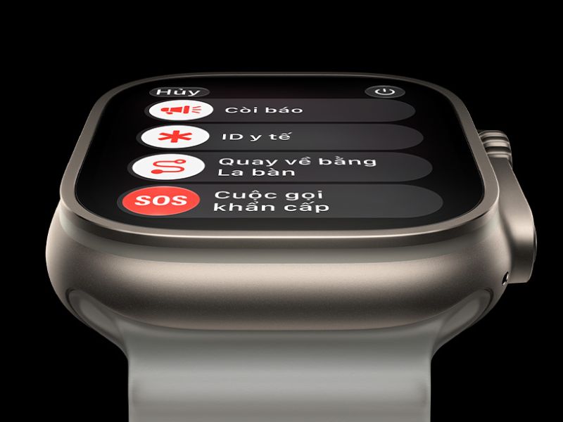 Theo dõi sức khỏe trên Apple Watch Ultra 4