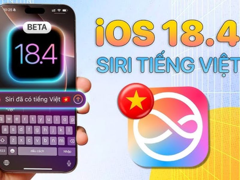 bản cập nhật iOS 18.4