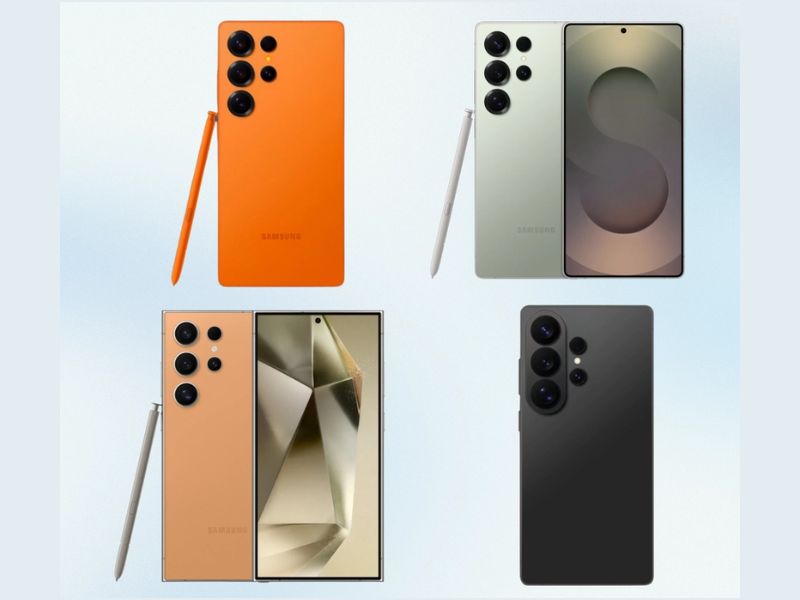 Bảng màu Samsung Galaxy S26 Ultra lộ diện