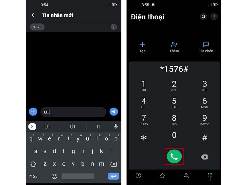Cách thực hiện ứng tiền điện thoại Vinaphone