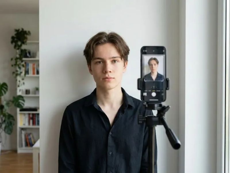 Các bước chuẩn bị chụp ảnh thẻ bằng điện thoại