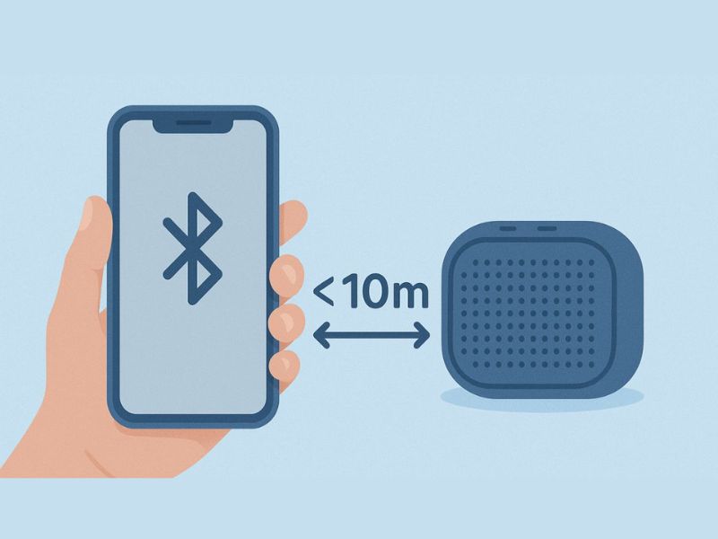 Các bước kết nối loa với điện thoại