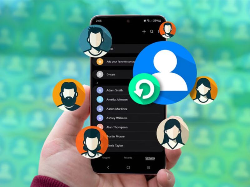 Các bước khôi phục danh bạ trên điện thoại