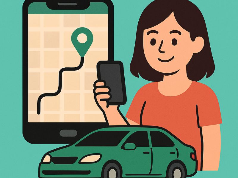 Cách theo dõi và liên hệ tài xế Grab khi đặt xe thành công