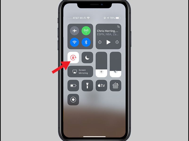 Cách xoay ngang màn hình điện thoại iPhone