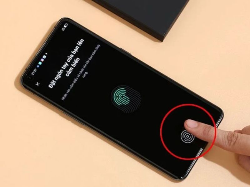 Cài đặt nhiều vân tay trên cùng 1 thiết bị