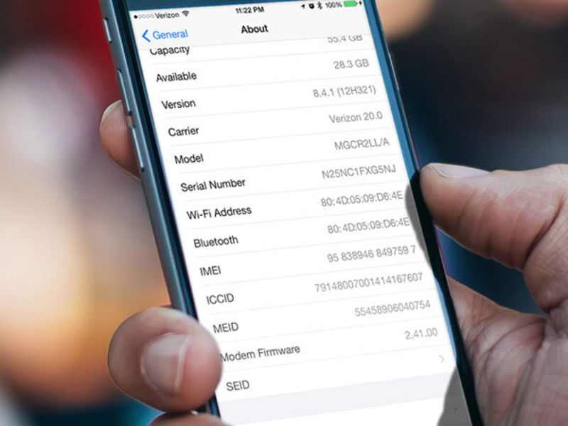 Cách check IMEI iPhone online