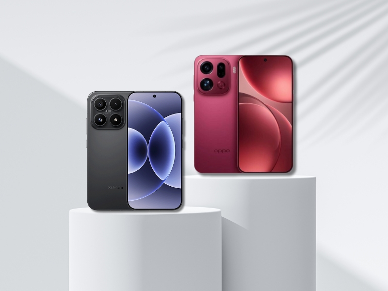 So sánh OPPO Find X9 và Xiaomi 17 chi tiết