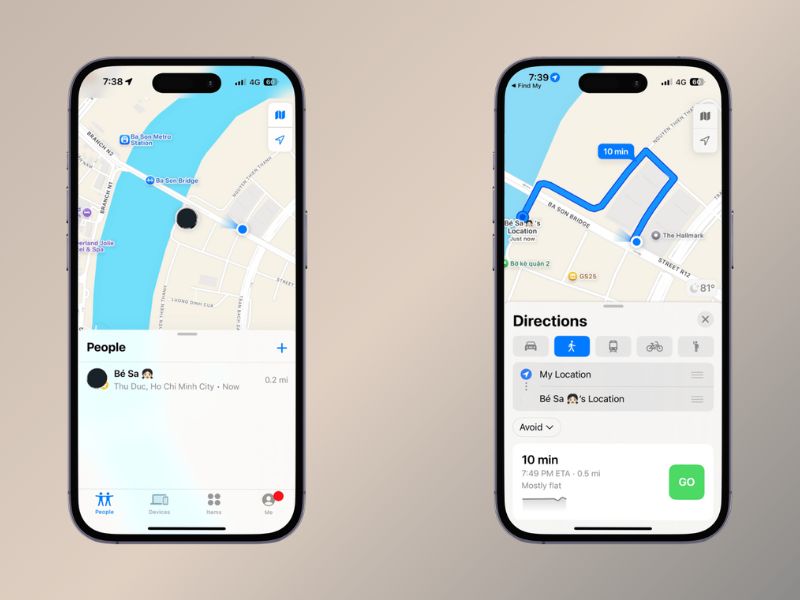 Hoàn tất đăng nhập vào Find My iPhone
