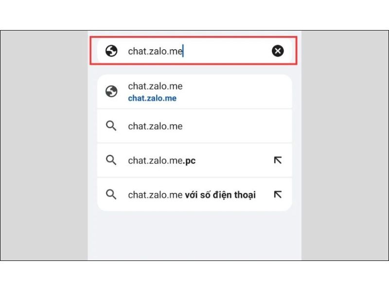 Đăng nhập tài khoản Zalo trên web