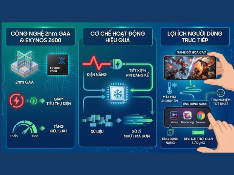 đánh giá hiệu năng chipset trên Samsung Galaxy S26