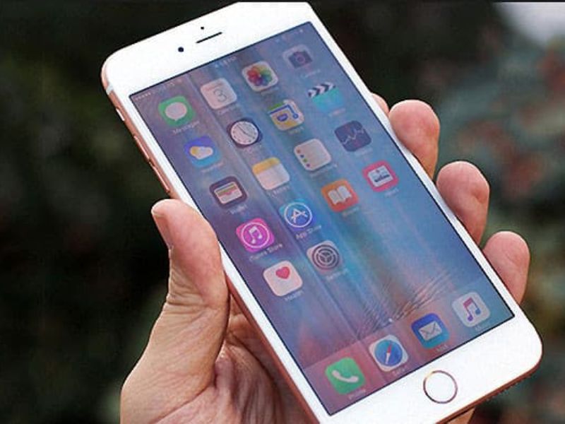 Điện thoại iPhone bị nhiễu màn hình