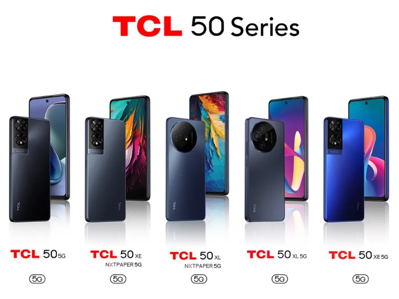 Dòng điện thoại TCL 50 Series mới nhất