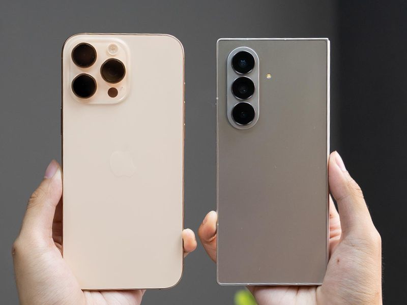 Hiệu năng mạnh mẽ của Samsung Z Fold7 và iPhone 16 Pro Max