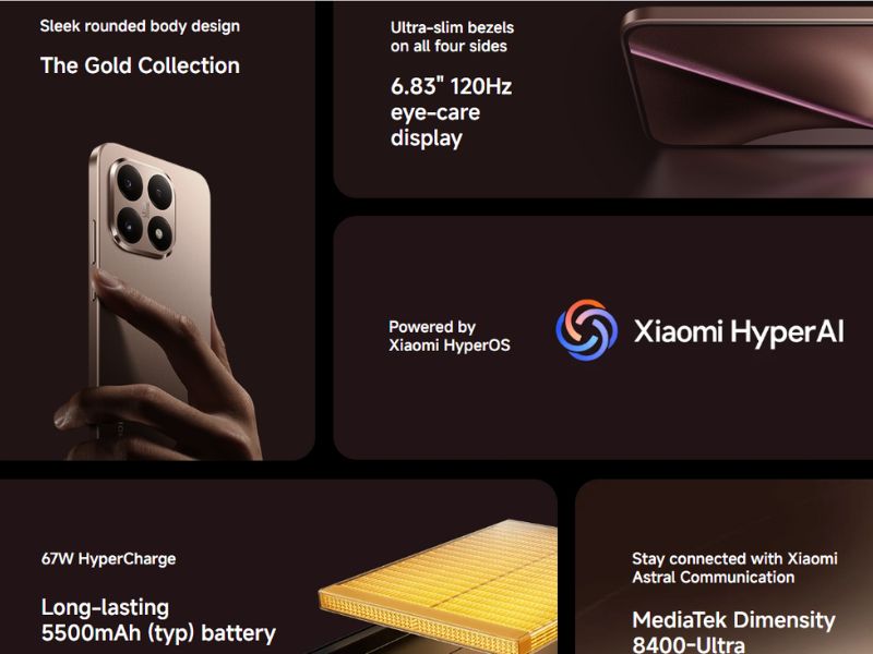 Hiệu năng mạnh mẽ với chip Dimensity 8400 Ultra