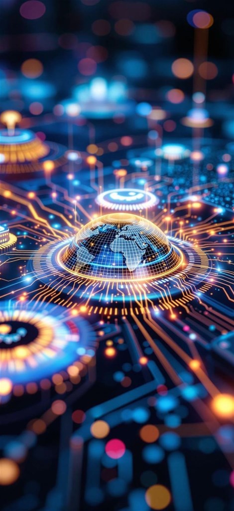 Hình nền về công nghệ và tương lai