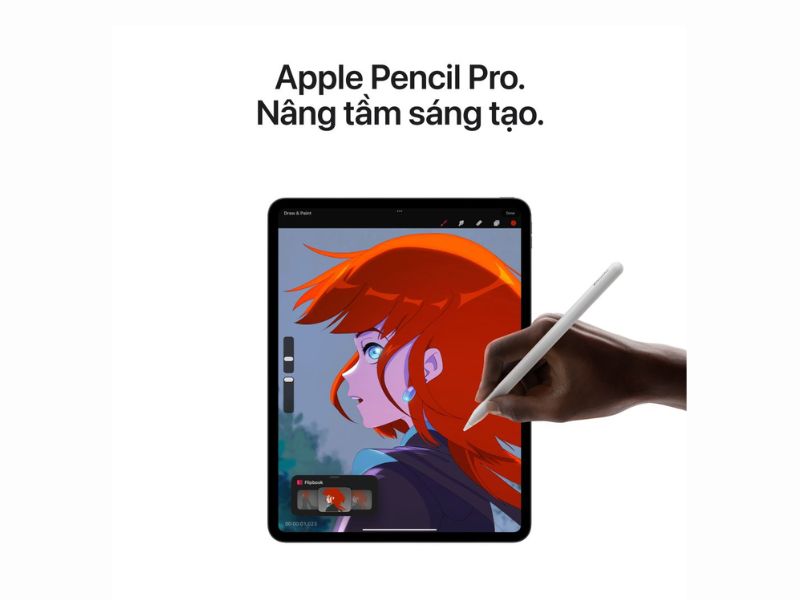 Tương thích Apple Pencil và Magic Keyboard tiện lợi