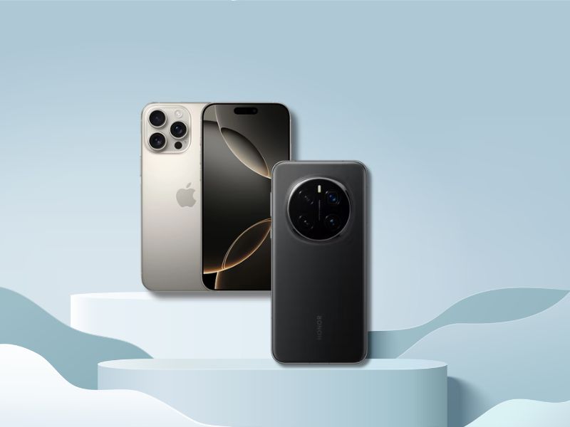 Điện thoại iPhone 16 Pro Max vs Honor Magic 7 Pro