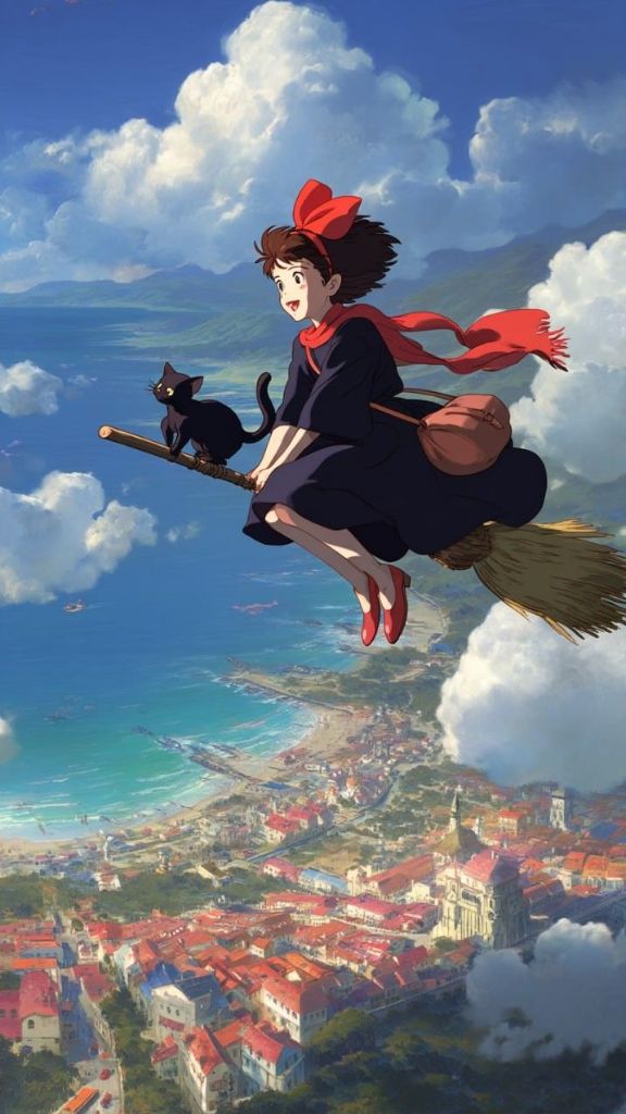 Hình nền hoạt hình anime cho iPhone 17e