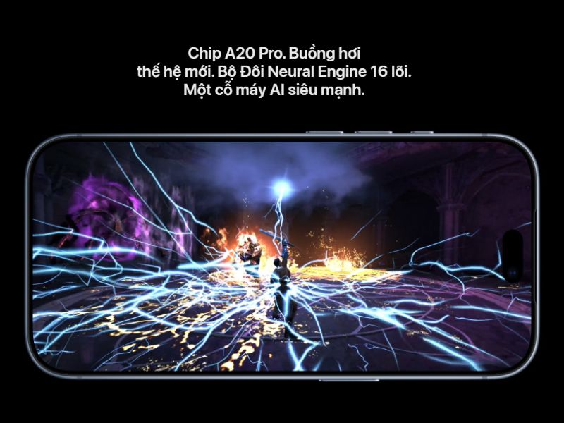Chip A20 Pro cho hiệu năng ổn định và mạnh mẽ