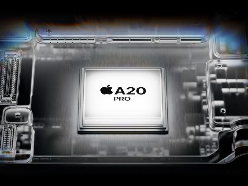Chip A20 Pro mạnh mẽ trên Apple iPhone Duo