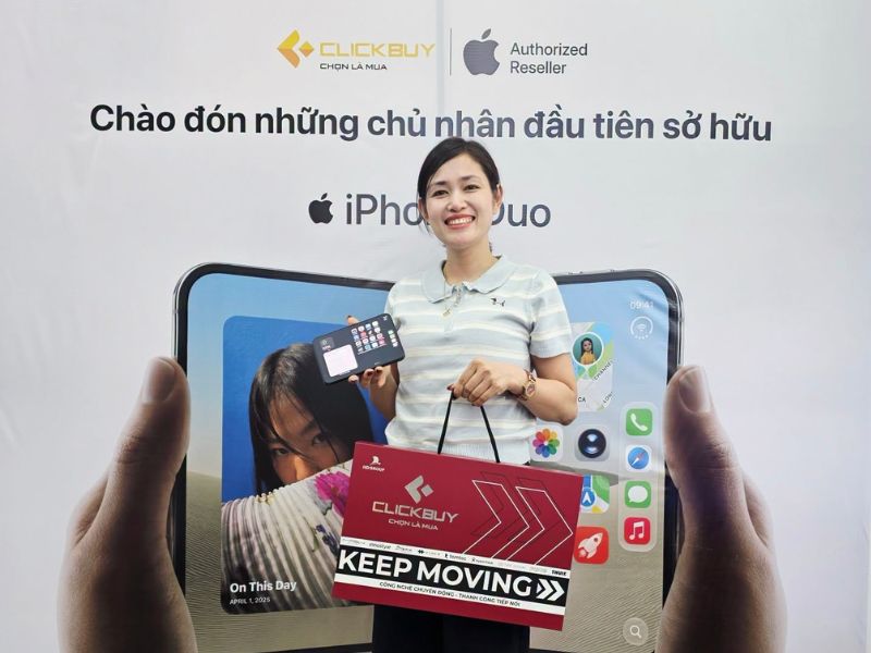 Clickbuy mở bán iPhone Duo